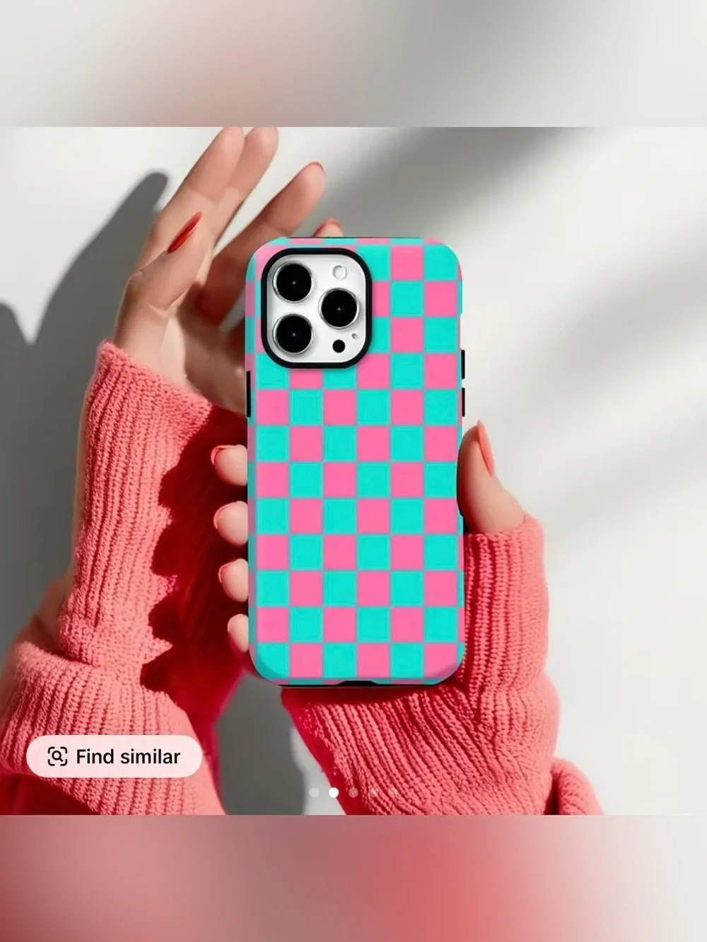 2-in-1 phone case combines simplicity and durability, featuring a dual-layer des